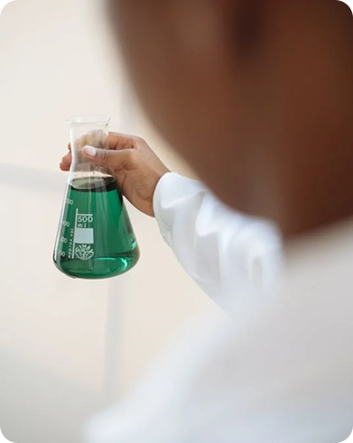 Onderzoek naar bioplastic in het lab